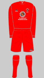 accrington stanley 2008-09 home kit