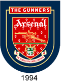 arsenal crest 1994