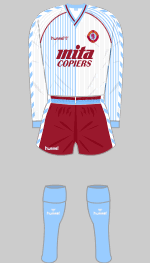 aston villa 1987-88 change kit