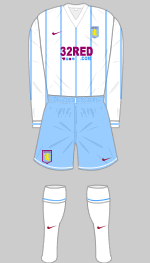 aston villa 2007-08 change