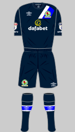 blackburn rovers 2016-17 change kit