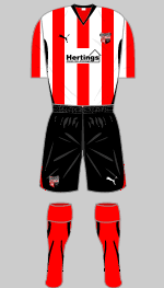 brentford fc 2010-11 home kit