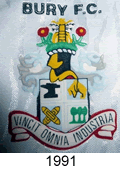 bury fc crest 1991