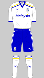 cardiff city away kit 2011-12