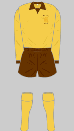 doncaster rovers 1975-78 change kit