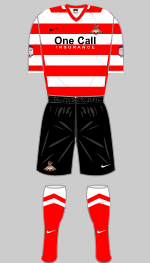 doncaster rovers fc 2012-13 home kit