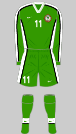 nigeria 1999 women's world cup 1st kit