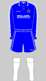 halifax town 1997-98 kit