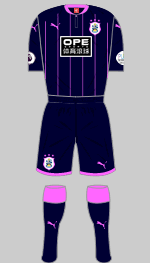 huddersfield town 2017-18 navy kit