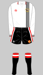 manchester united centenary change kit 1978-79