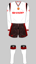 manchester united 1984 change kit