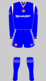 manchester united 1984 third kit