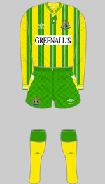 newcastle united 1988 away kit