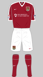 northampton town 2016-17 1st kit