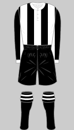 notts county 1912-23 kit