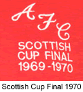 aberdeen 1970 scottish cup final badge