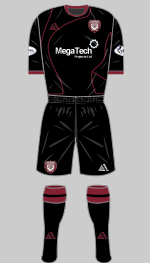 arbroath fc 2014-15 change kit