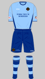 berwick rangers 2018-19 change kit