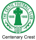 celtic centenary crest 1988-89 