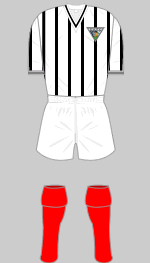 dunfermline athletic 1960-61 white shorts