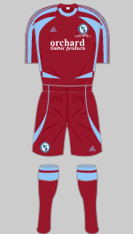 forfar athletic third kit 2010-11