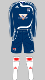 ross county 2008-09 home kit