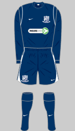 Southend United 2007-2008 Kit
