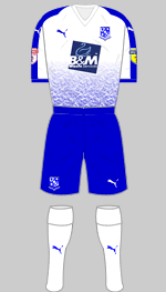 Tranmere rovers 2018-19 1st kit
