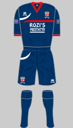 prestatyn town afc 2013-14 away  kit