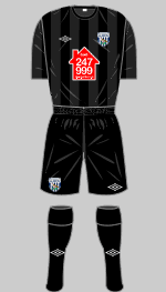 west bromwich albion 2010-11 away kit