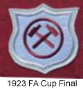 west ham united crest 1923 fa cup final