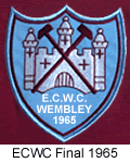 west ham united crest 1965 european cup winners cup final crest