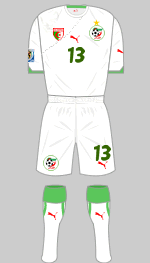 algeria 2010 home kit